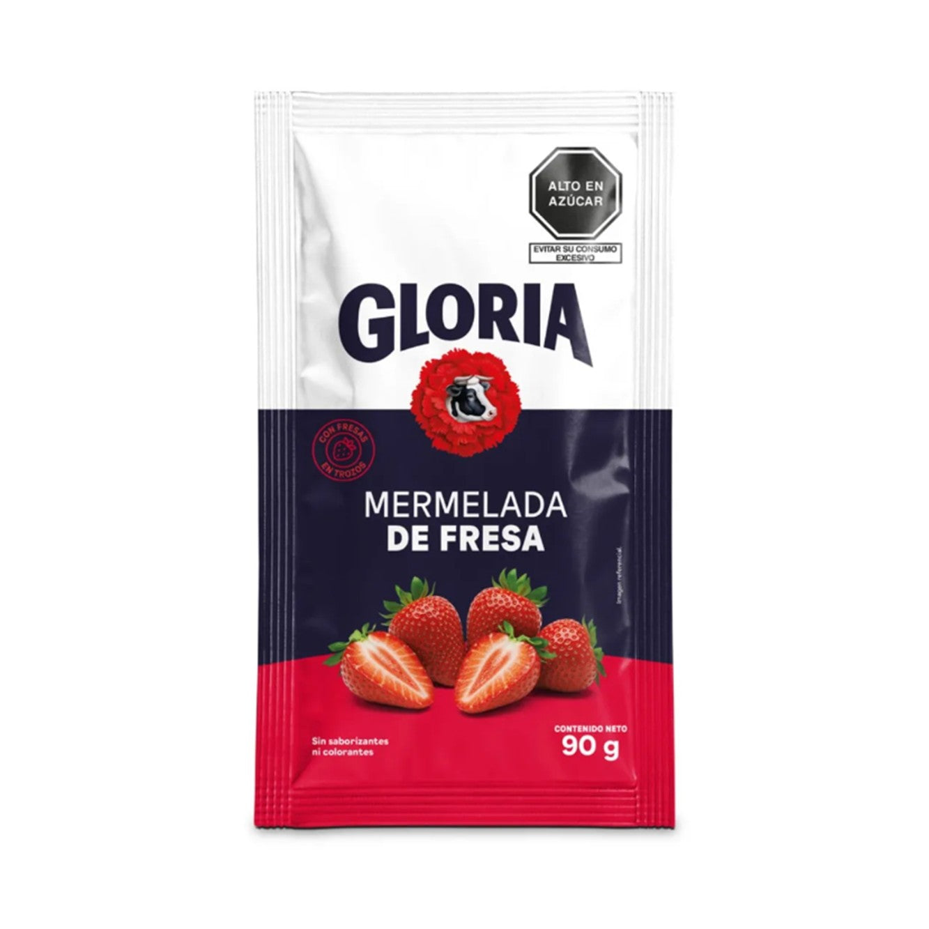 Mermelada de fresa sachet 90 gr Gloria