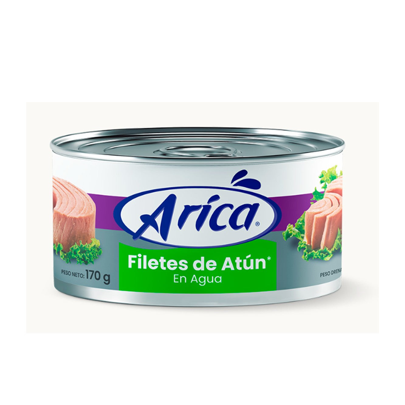 Filete de atún en agua 170 gr Arica