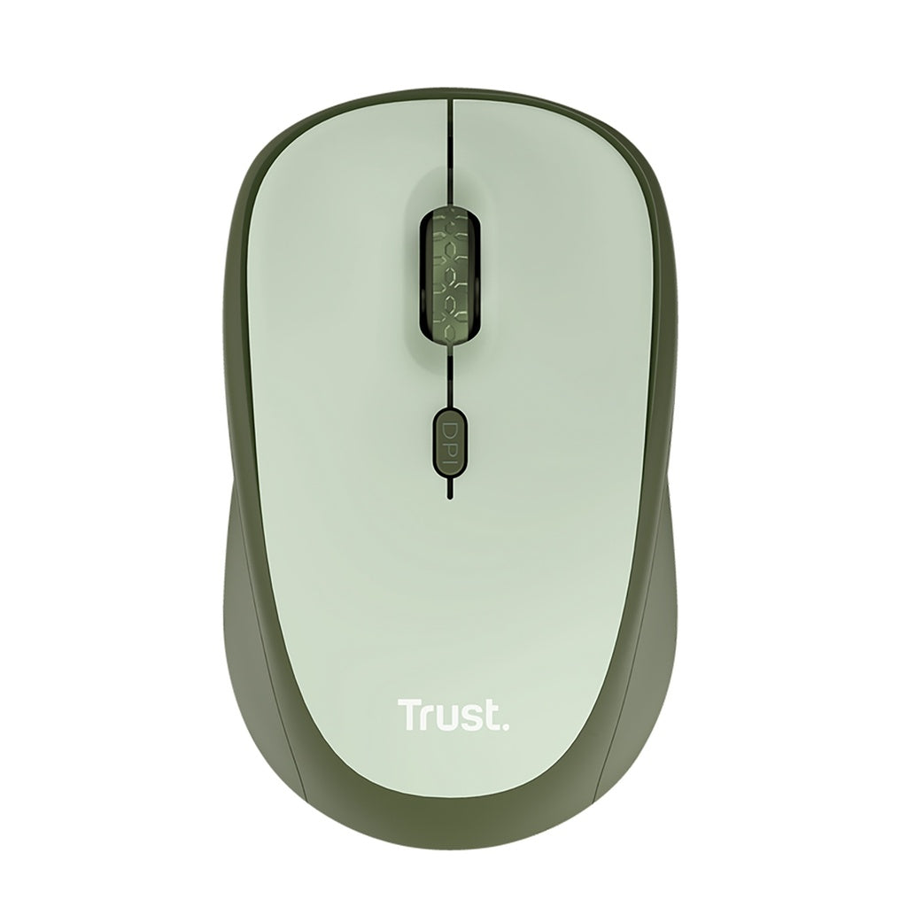 Mouse wireless trust yvi+ eco green