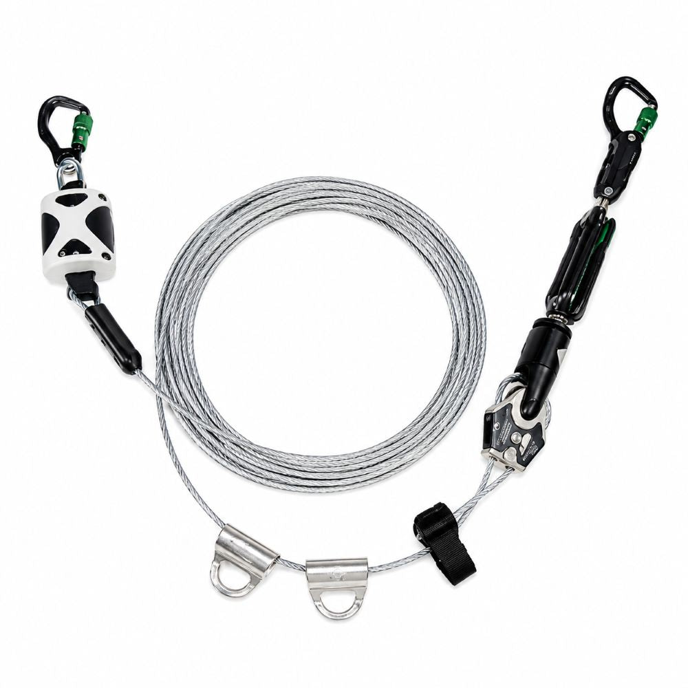 Linea de vida horizontal d/cable 6ft MSA