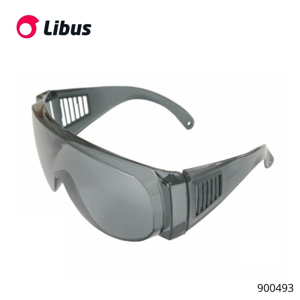 Sobrelente de seguridad gris visita Libus