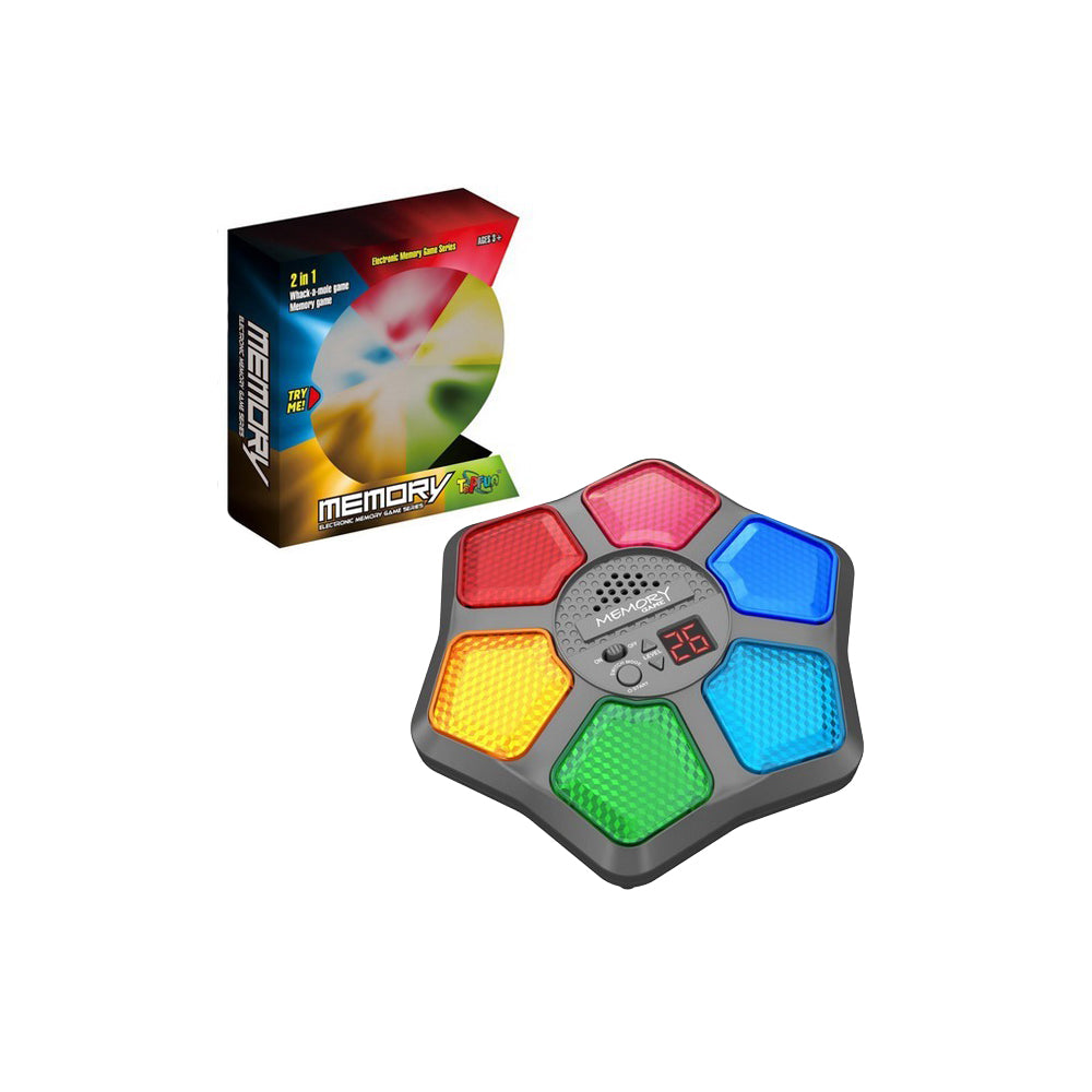 Juego de memoria grande con luces y sonido