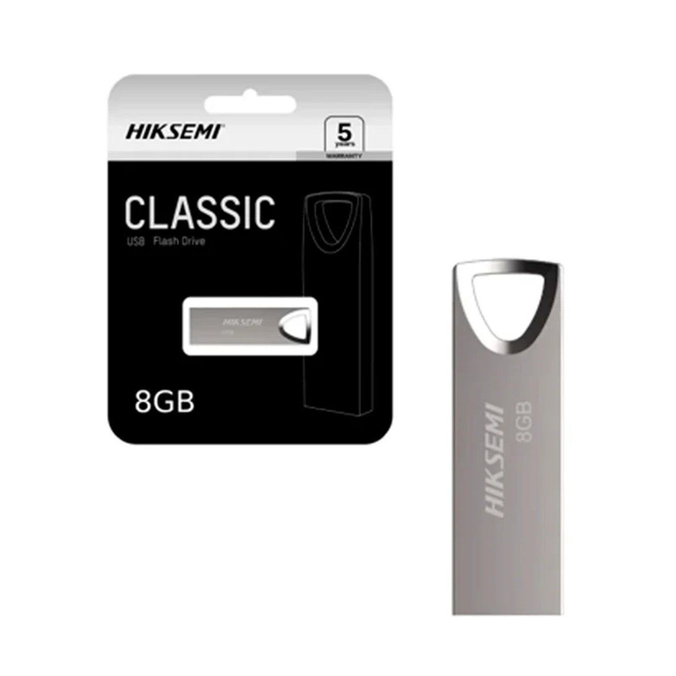 Memoria USB Metal Hiksemi 8GB 2.0 HS-USB-M200