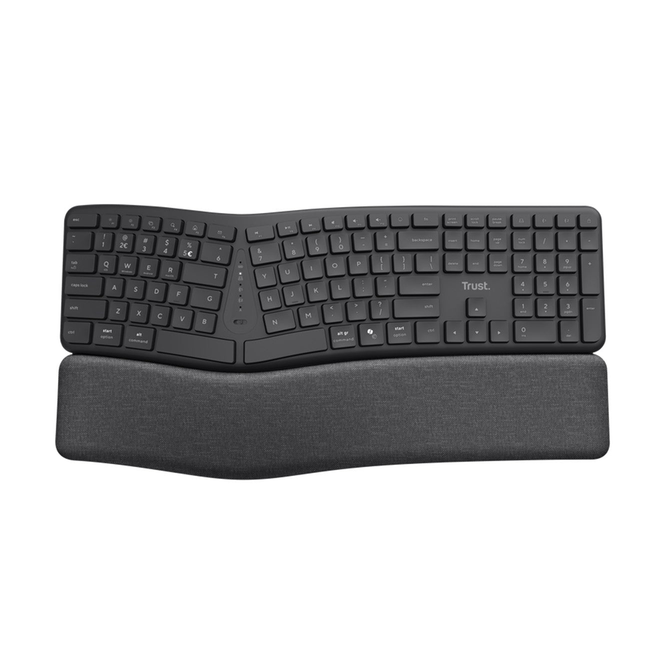 Teclado inalámbrico ergonómico Trust