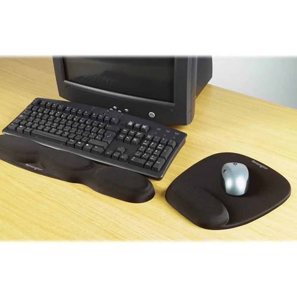 Mouse pad apoyamuñeca comfort foam negro Kensington