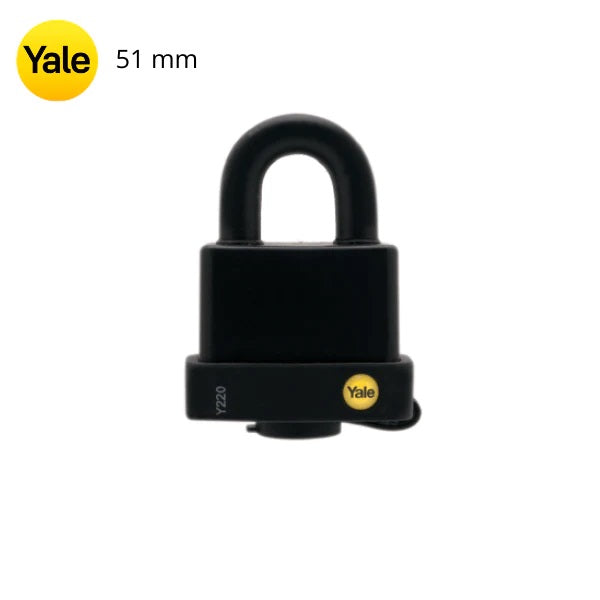 Candado Yale 51mm 220 encauchado