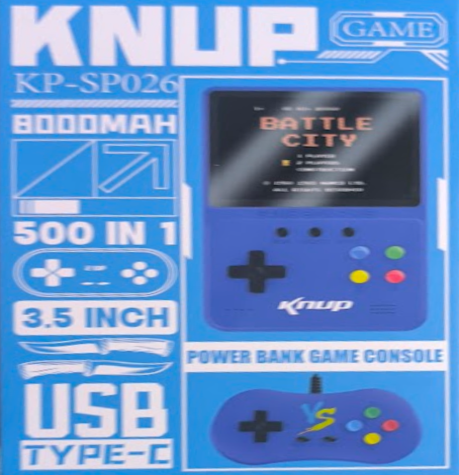 Consola de juegos con mando