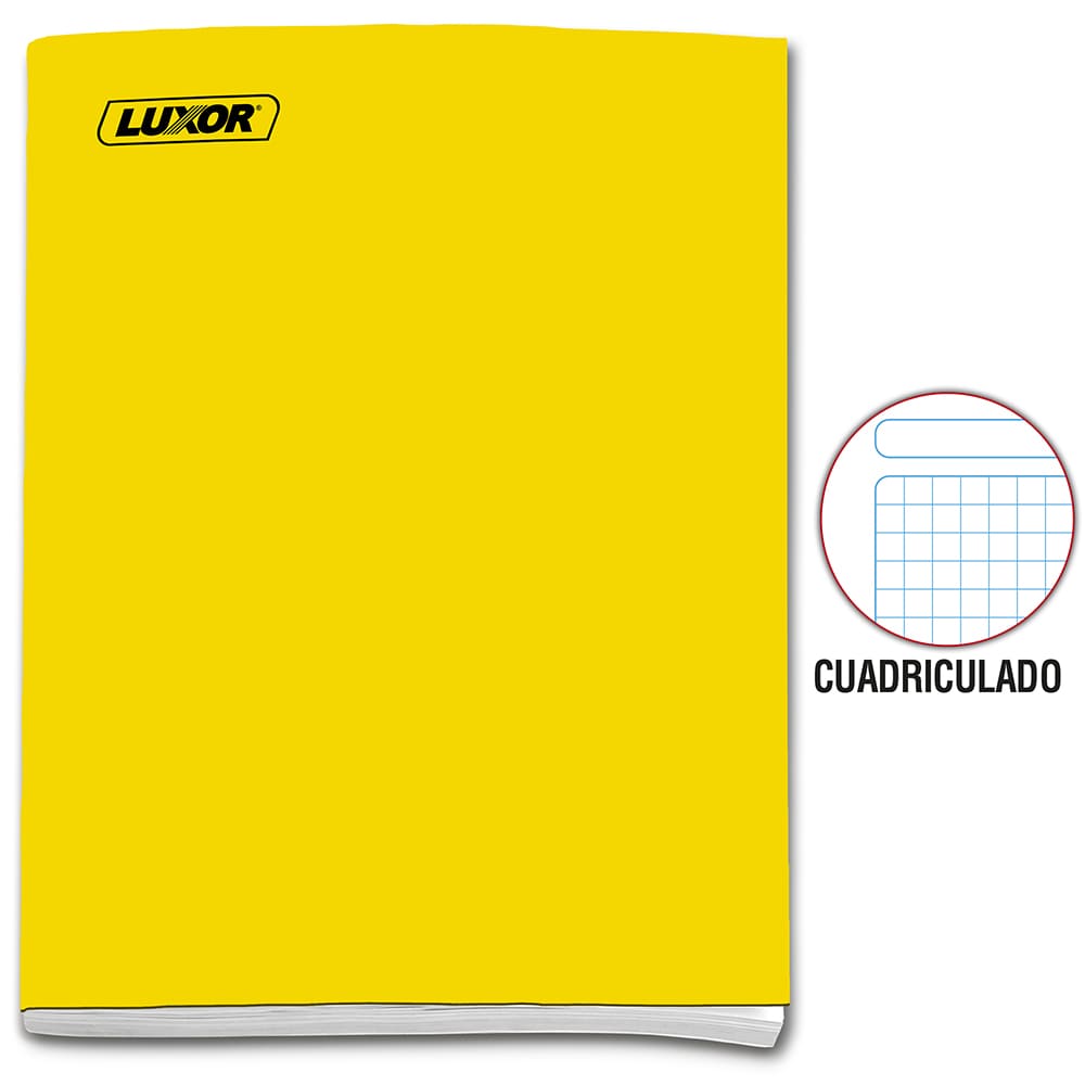 Cuaderno engrapado cuadriculado A4x68 hojas Luxor