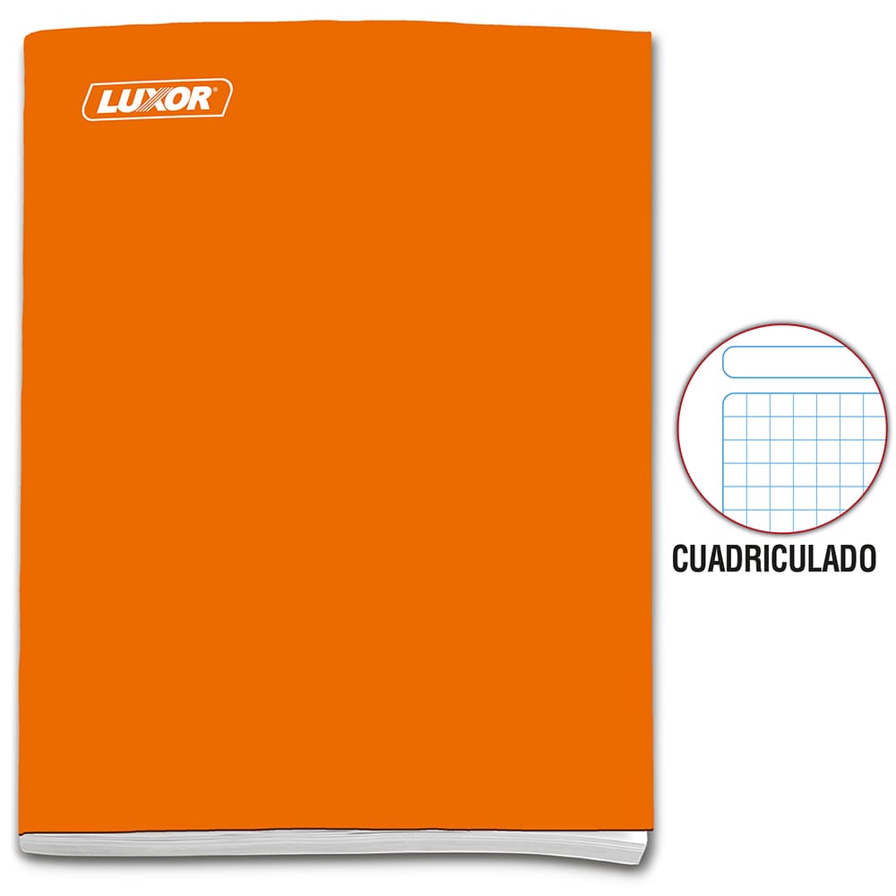 Cuaderno engrapado cuadriculado A4x68 hojas Luxor