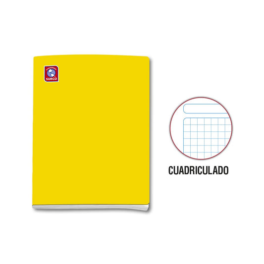 Cuaderno engrapado cuadriculado A5x40 hojas Surco