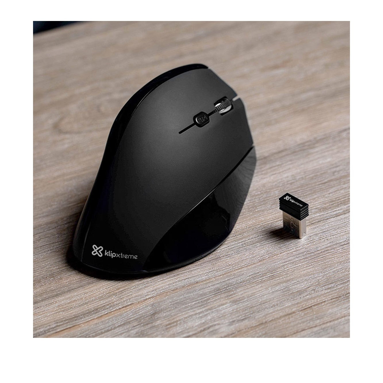 Mouse ergonómico vertical inalámbrico KMW-390 Klip Xtreme
