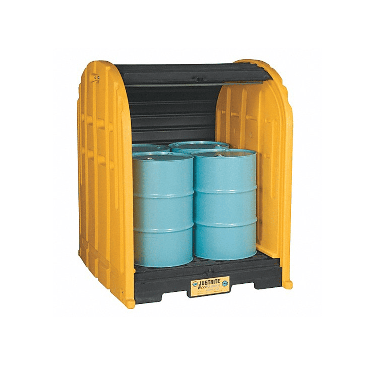 Sistema de contención con puertas enrollables para 4 cilindros Justrite