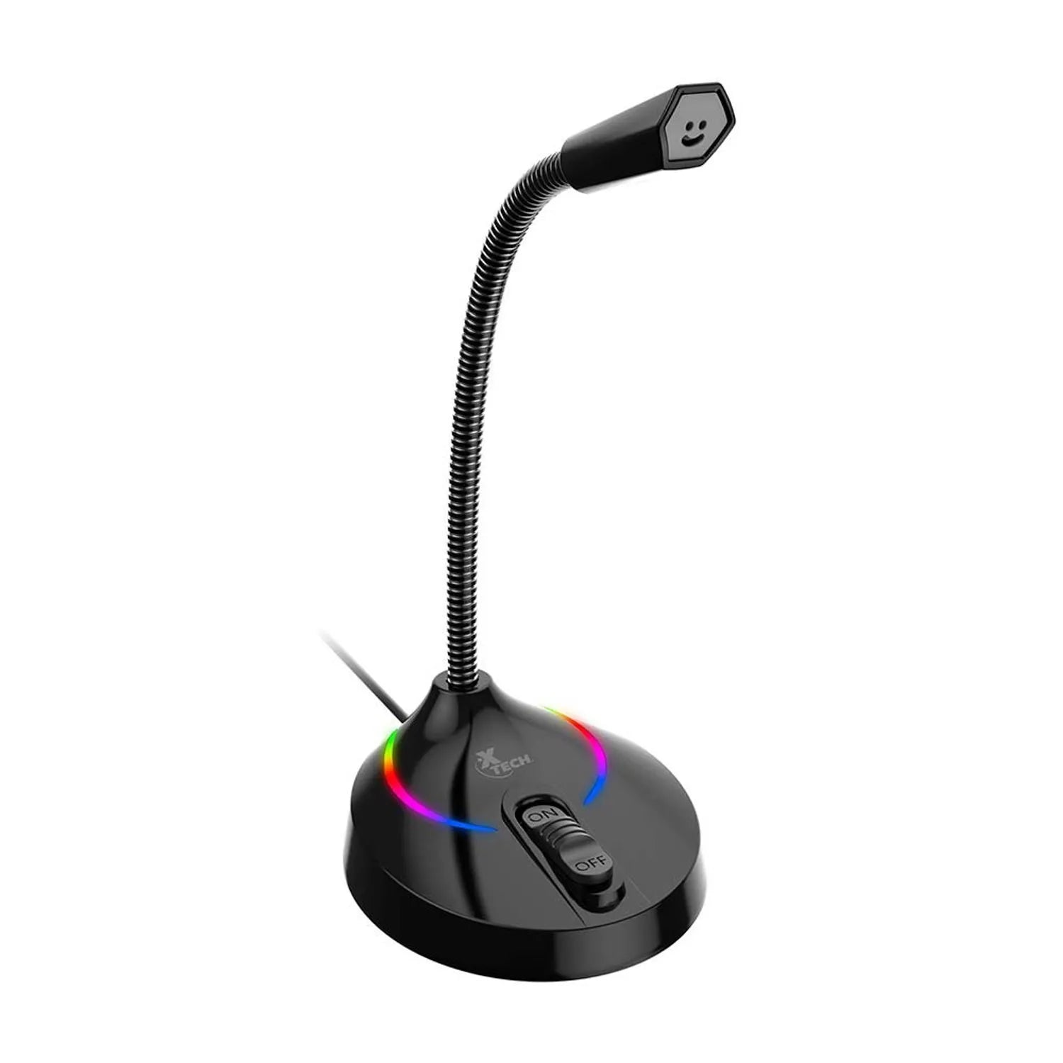 Micrófono usb con luces led Xtech