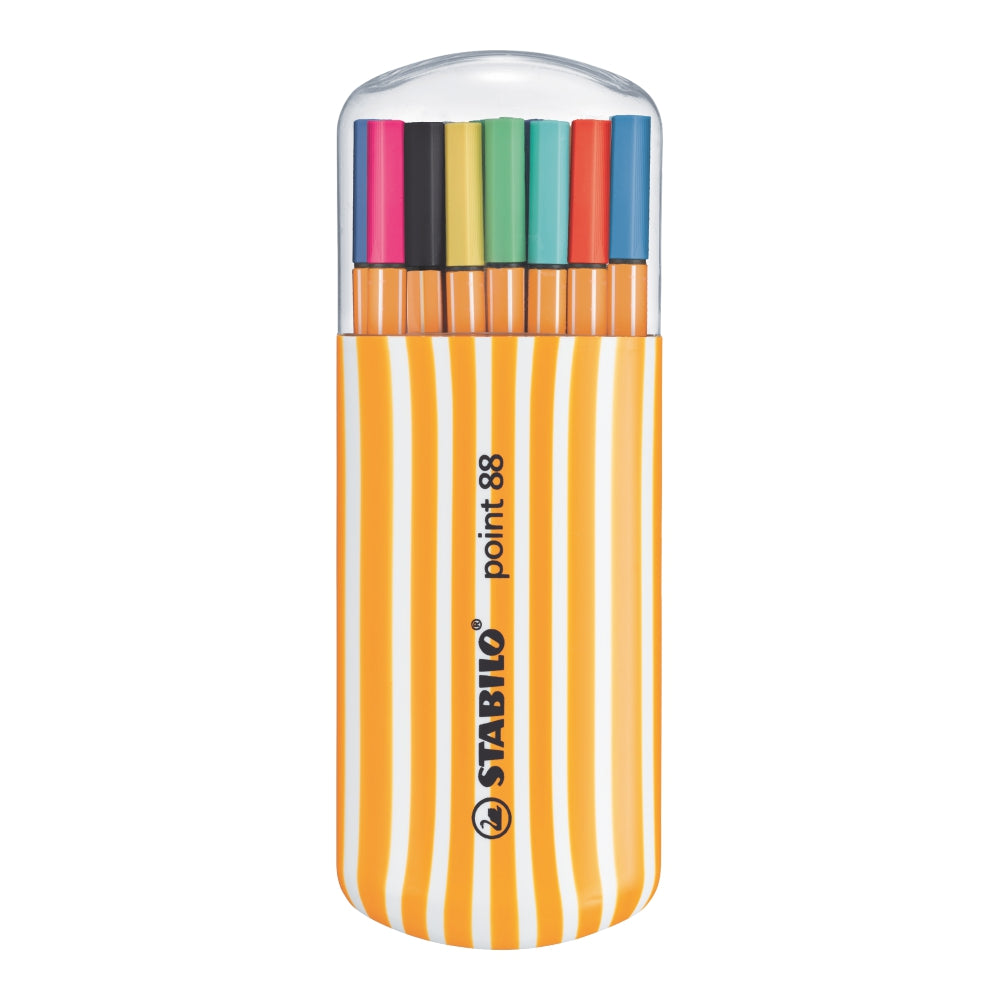 Fine Pen Point 88 Estuche Plástico x 20 und Stabilo