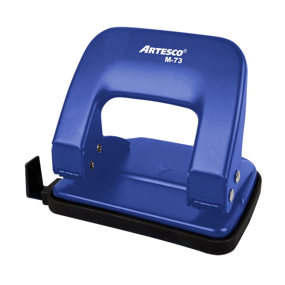 Perforador m-73 color azul 20 hojas Artesco