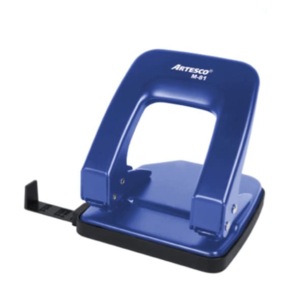 Perforador m-81 color azul 40 hojas Artesco