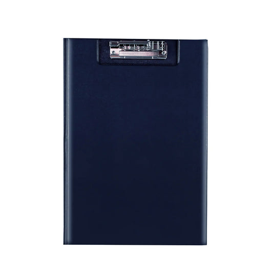 Folder doble tapa con sujetador superior azul Artesco