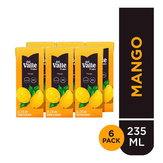 Néctar mango 235 ml pack x 6 un frugos