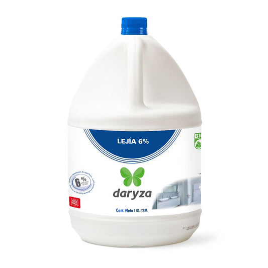 Lejia ecolimpio 6% galón 3.8 lt daryza