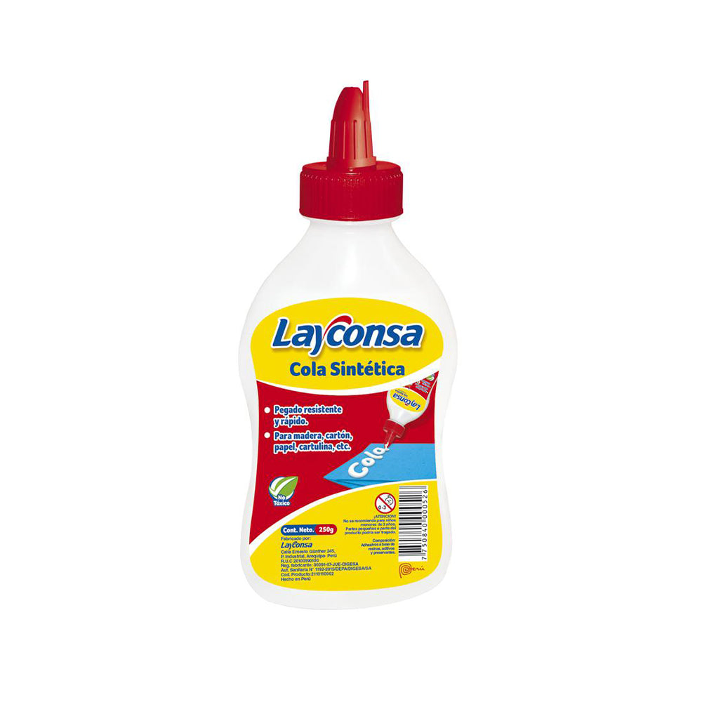 Cola sintetica con aplicador x 250g Layconsa