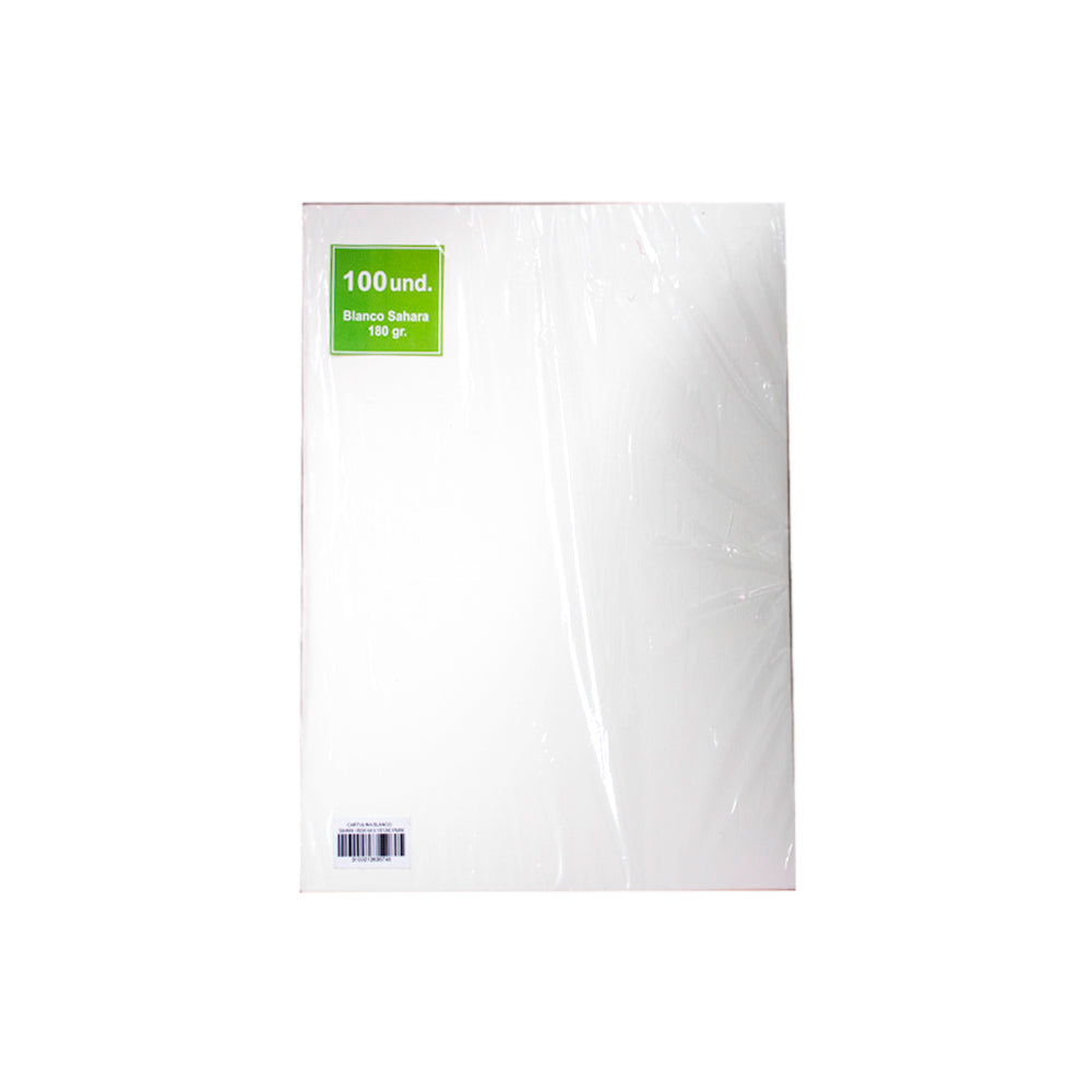 Cartulina blanco Sahara 180gr A4 x 100 und Favini