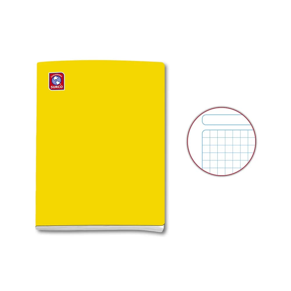 Cuaderno engrapado cuadriculado A5x40 hojas Surco