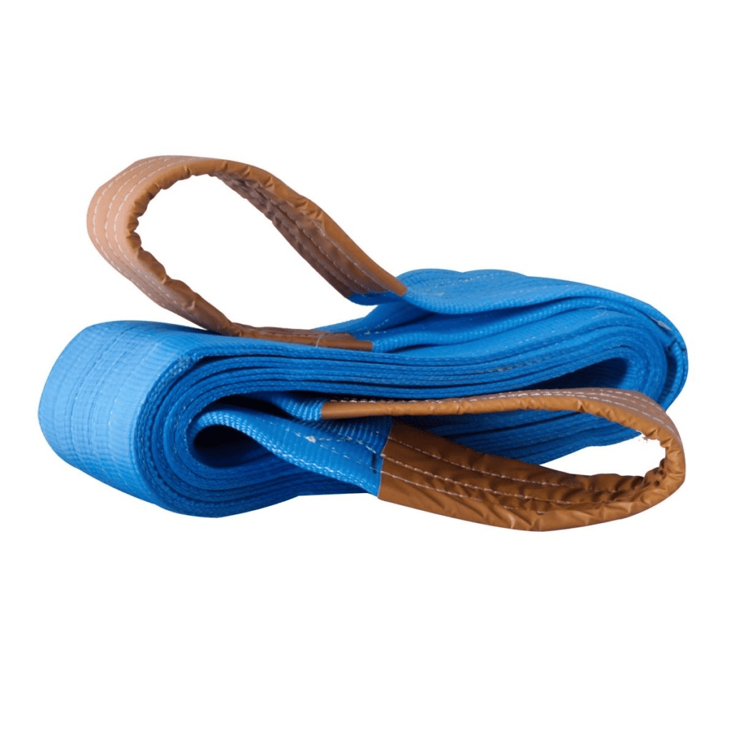 Eslinga d/poliester d/ojo plano 8 x 4mts x 5.6 tns x 2 capas rhino sling