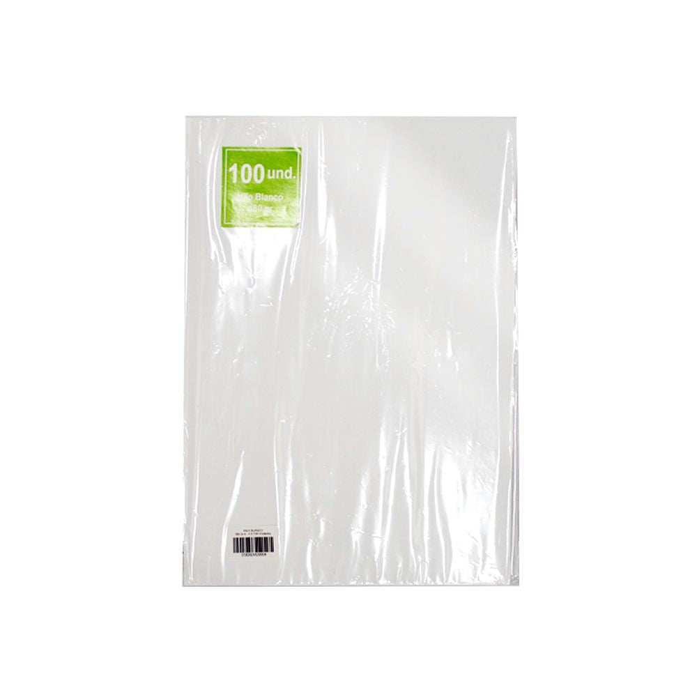 Cartulina A4 hilo blanco 180g x 100 unidades Favini