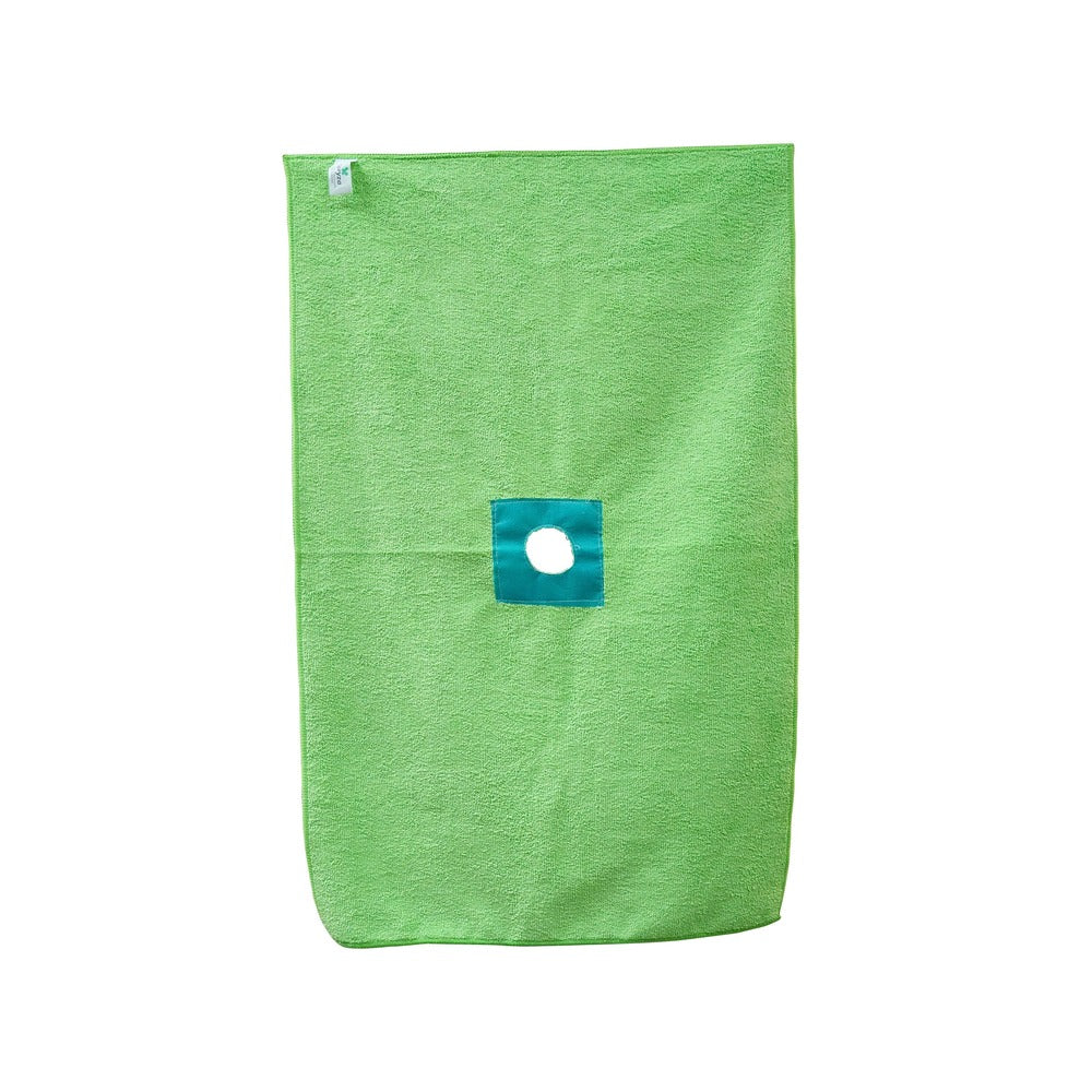 Repuesto trapeador microfibra verde 45 x 75 cm Daryza