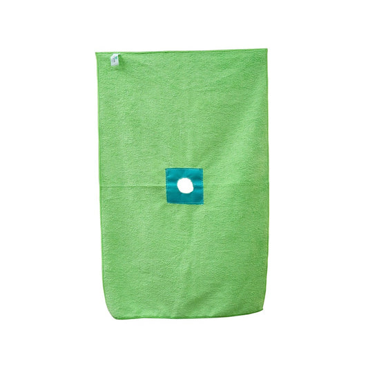 Repuesto trapeador microfibra verde 45 x 75 cm Daryza