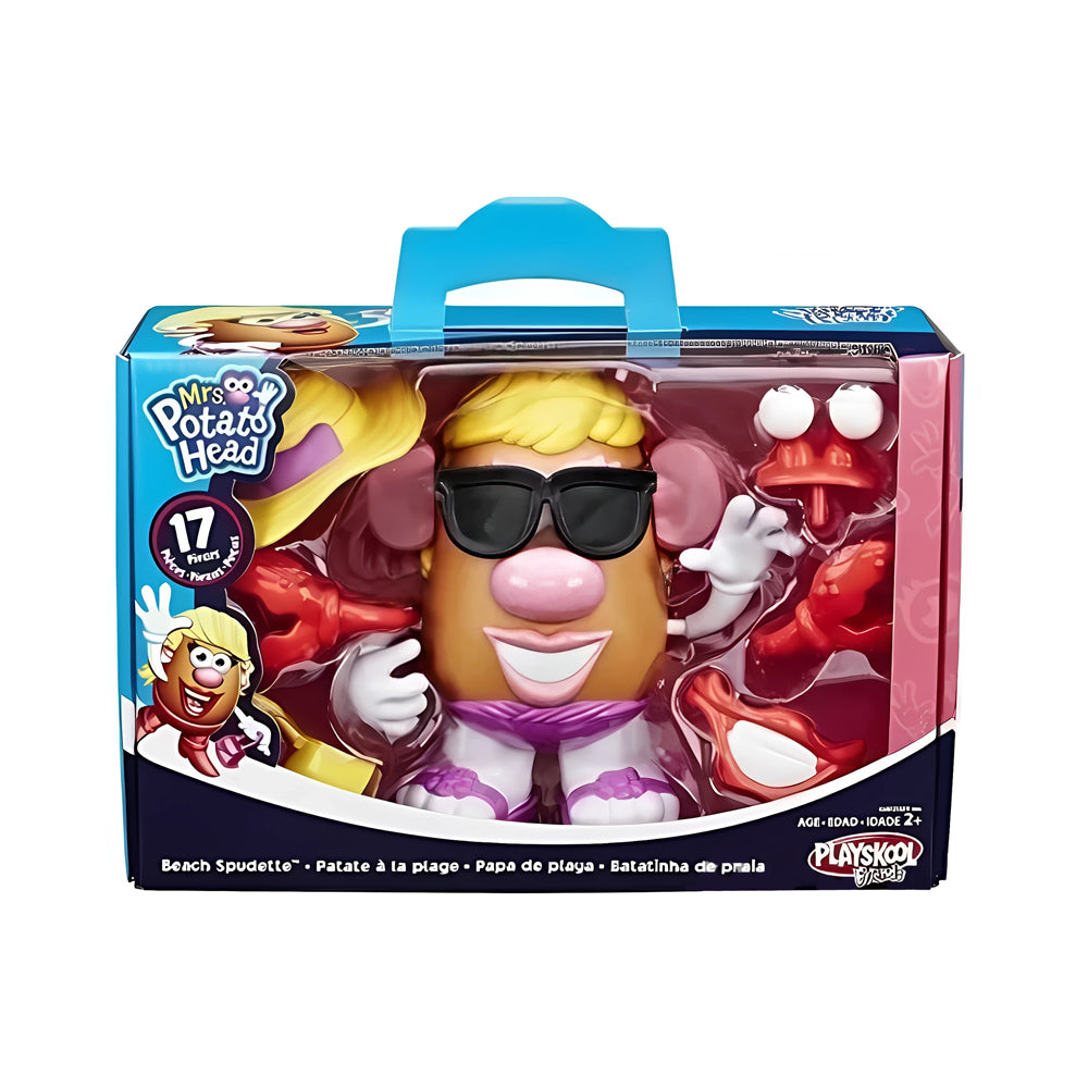 Sra. cara de papa en la playa b0093