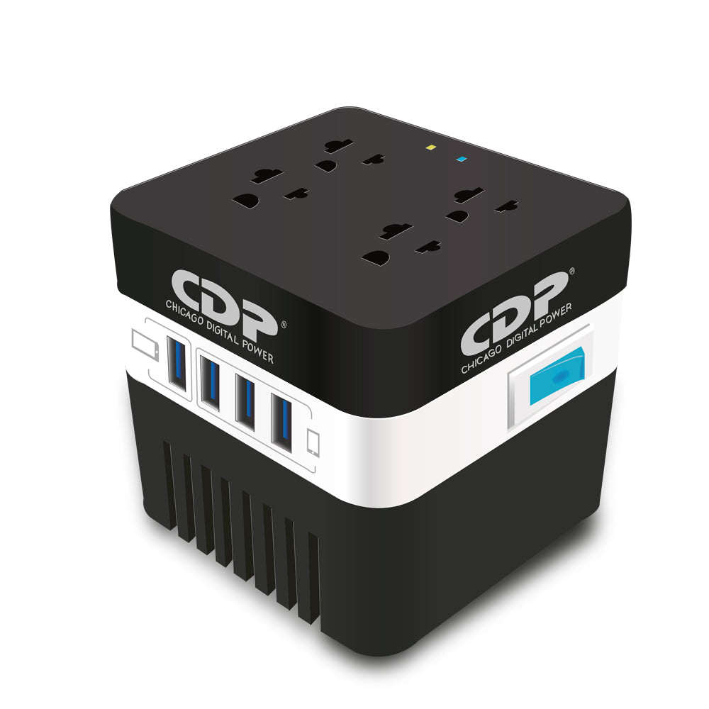 Estabilizador 600VA/300W 4 USB