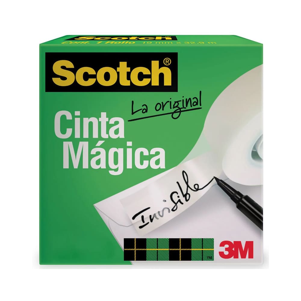 Cinta adhesiva mágica 3/4" x 36 yardas 810 Scotch