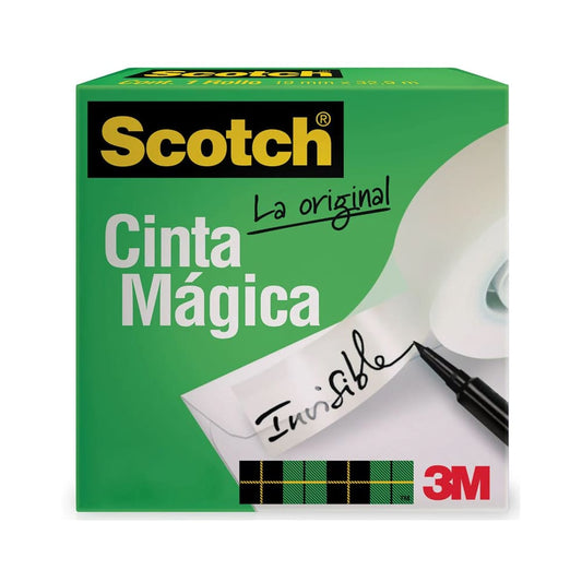 Cinta adhesiva mágica 3/4" x 36 yardas 810 Scotch