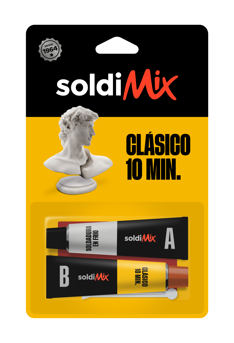 Pegamento 10 minutos Soldimix