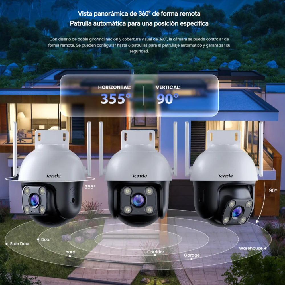 Cámara de Seguridad Tenda CH7 Exterior