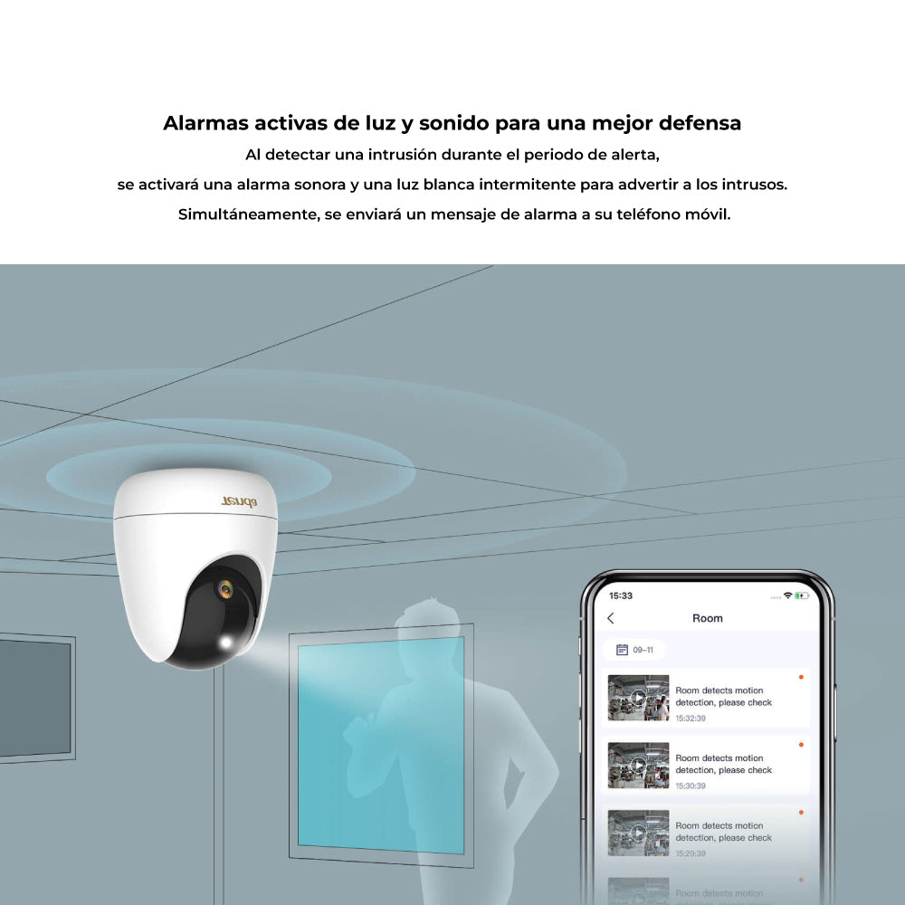 Cámara de Seguridad Tenda CP7 4MP 360° Interior