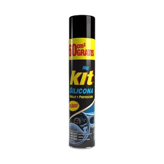 Silicona aerosol para auto 420 ml Kit