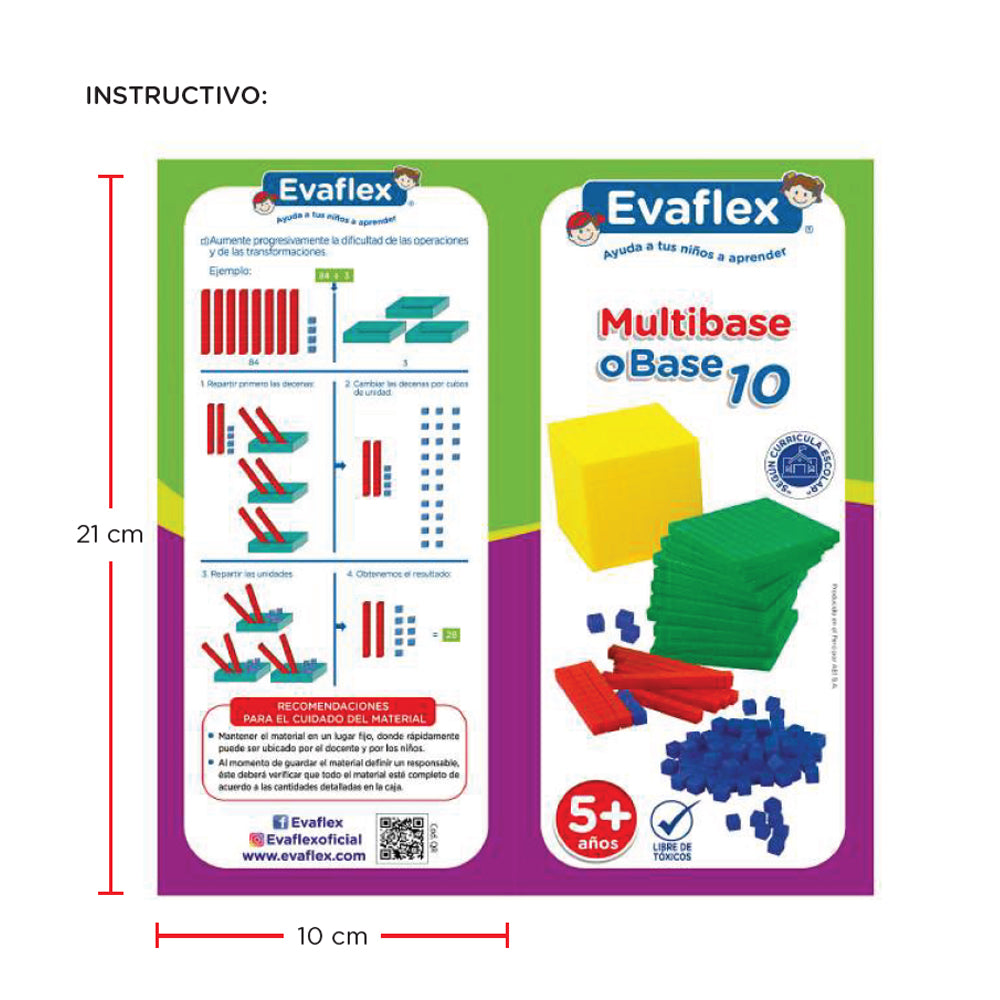 Base 10 o multibase Evaflex