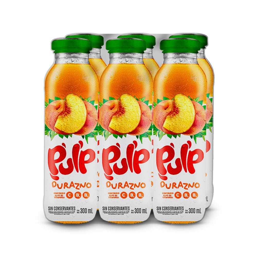 Bebida durazno  300 ml Pulp