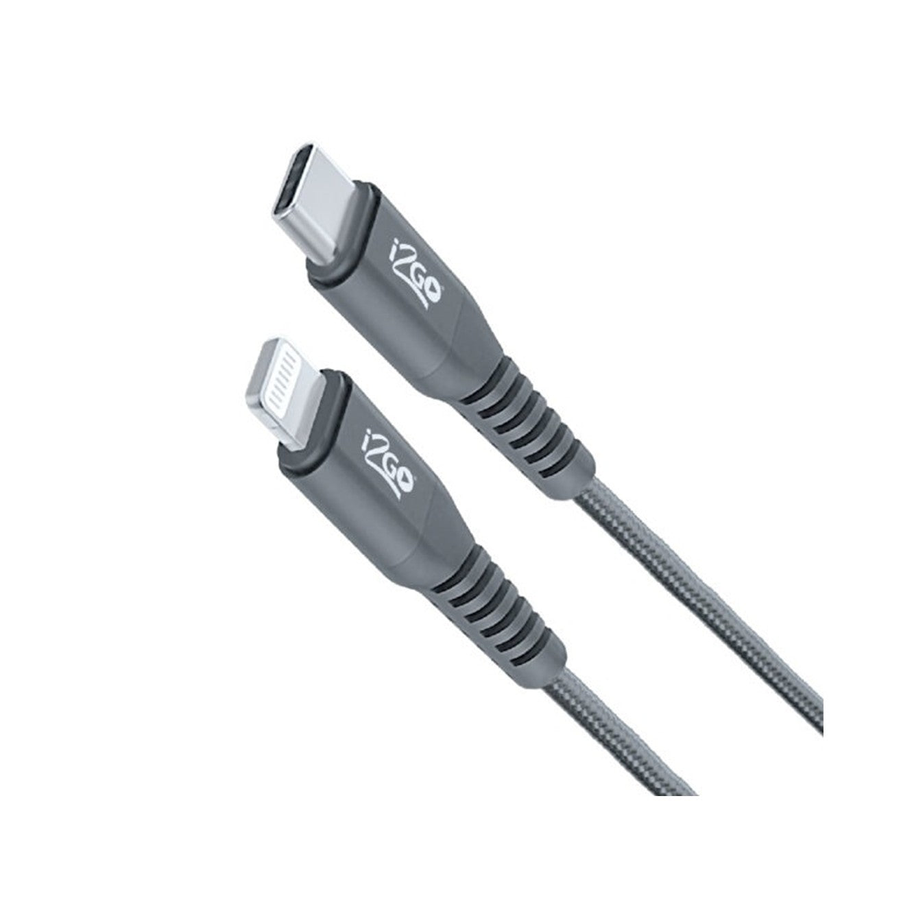 Cable Lightning Nylon 2mts C - LIGHTNING I2GO PRO