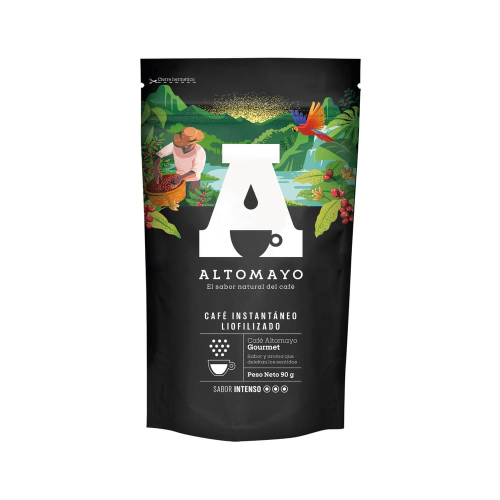 Café instantáneo gourmet 90gr Altomayo
