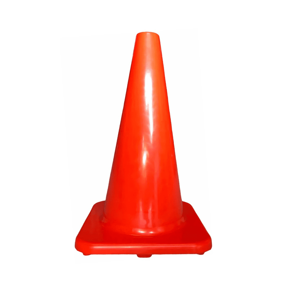 Cono seguridad vial PVC 36" naranja nacional PVC 0136