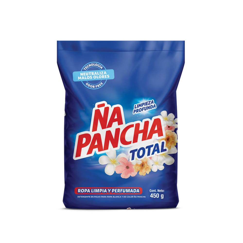 Detergente en polvo 450gr ña pancha