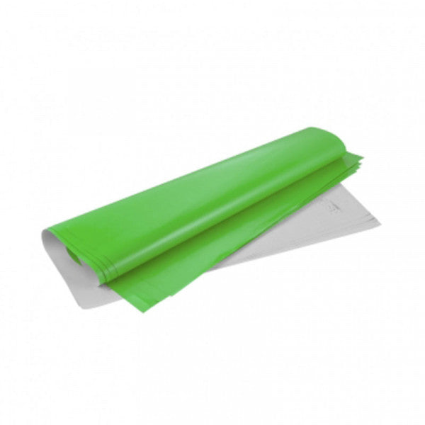 Papel lustre color verde
