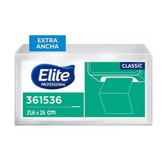 Papel toalla blanco interfoliado una hoja x 150 unidades Elite Classic