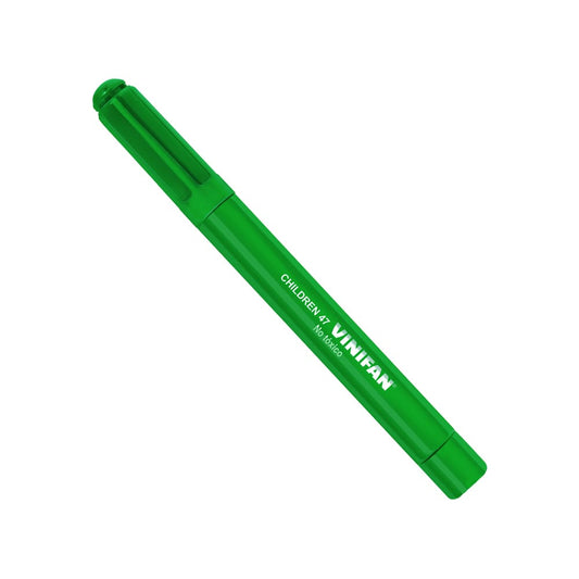 Plumón punta redonda color verde oscuro Vinifan