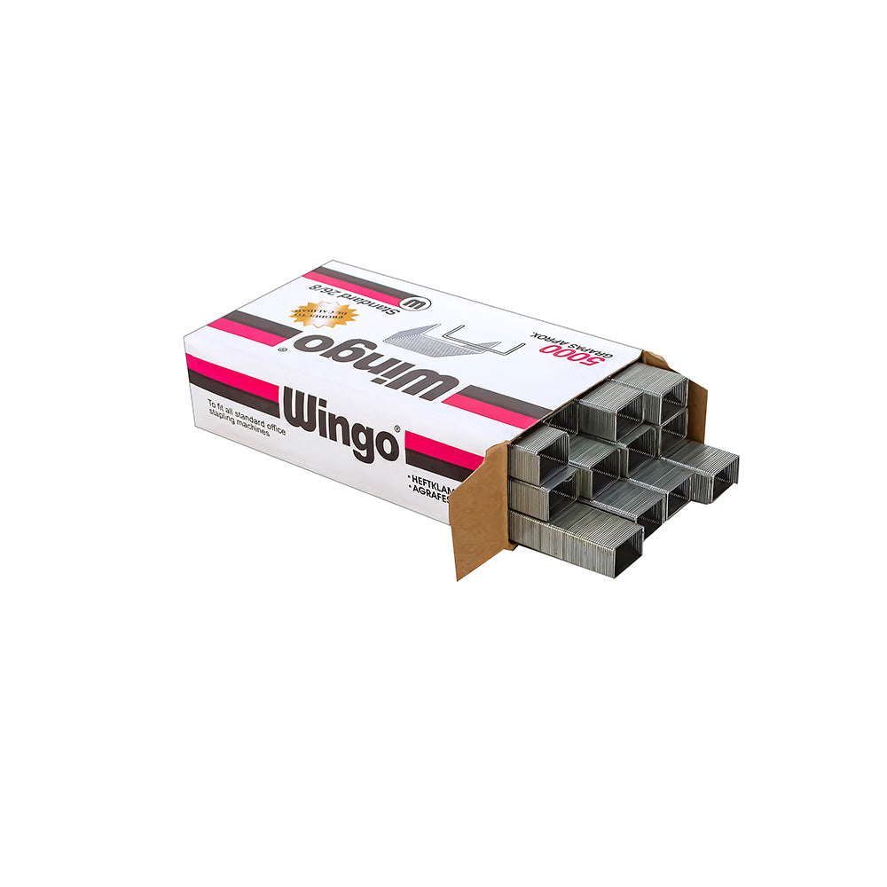 Grapas 26/8 caja x 5000 unidades Wingo