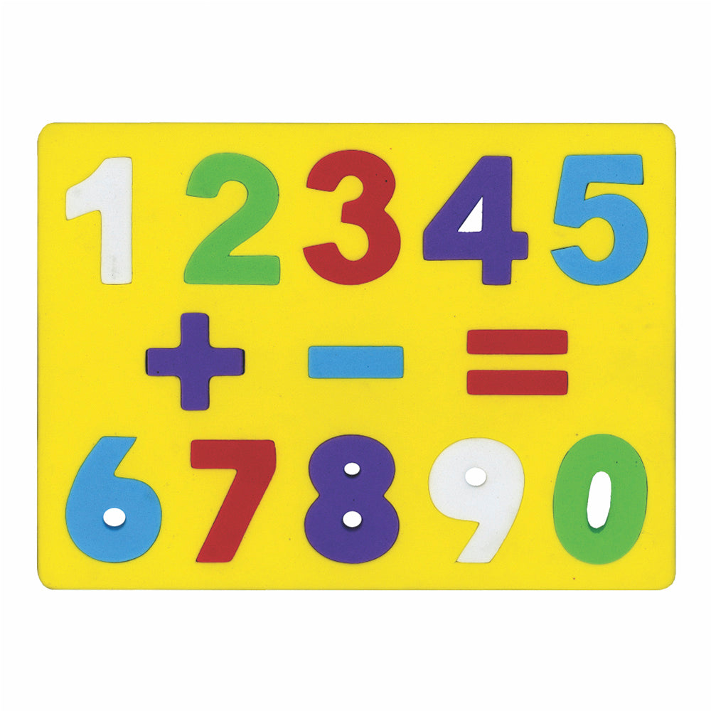 Juego educativo goma eva encaje numeros Arti Creativo