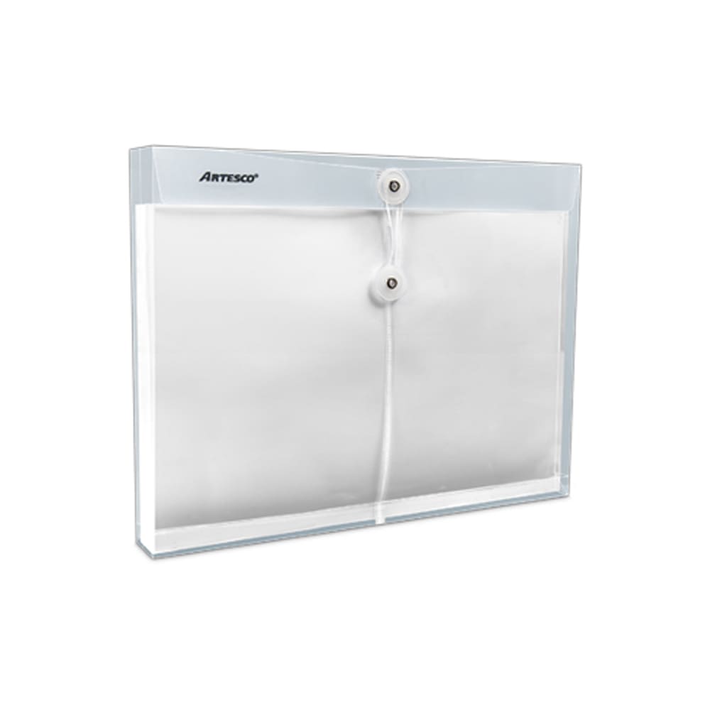 Sobre con pasador A4 transparente Artesco